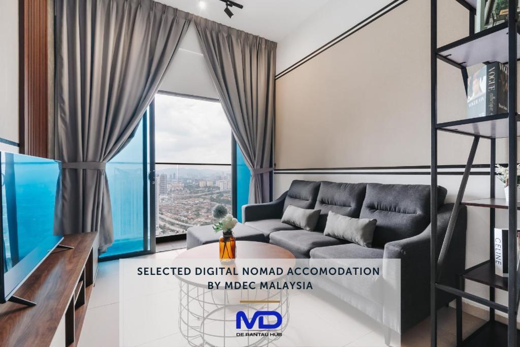 Nowhere 2Br & 2Bath Apartment With Balcony @ Reizz Residences Kuala Lumpur Exterior photo